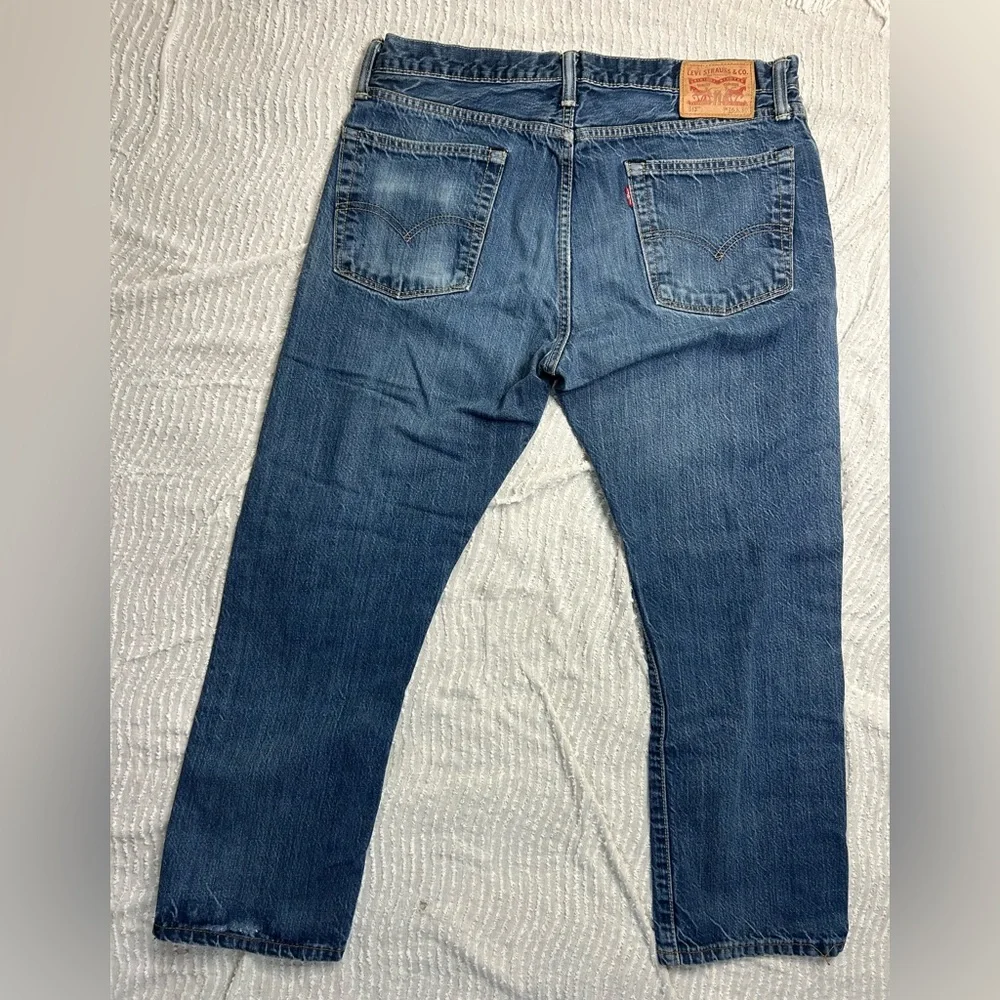 Levi’s 513 Slim Straight Jeans Men’s 36x30 Blue Classic Denim Casual Everyday